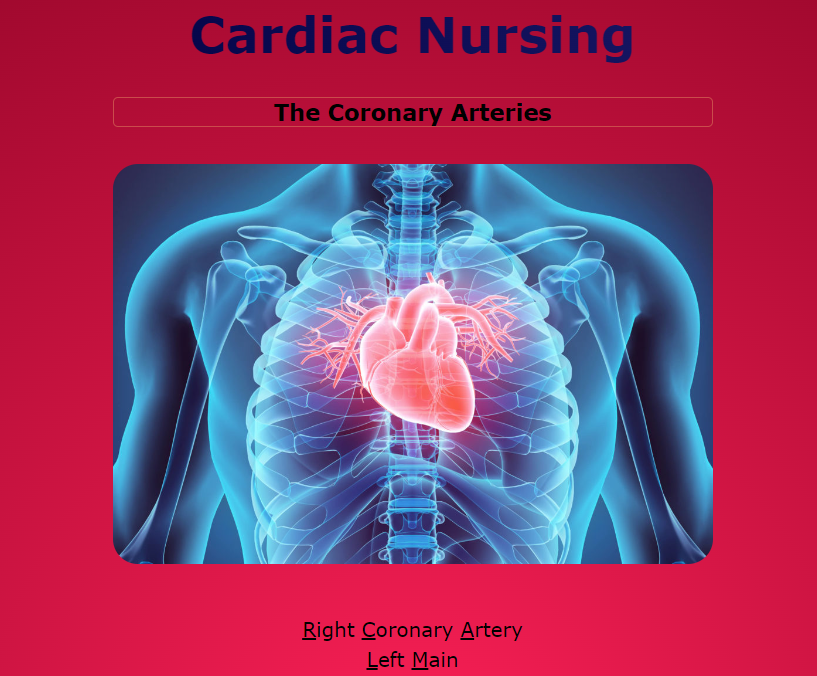 Cardiac Nursing Website